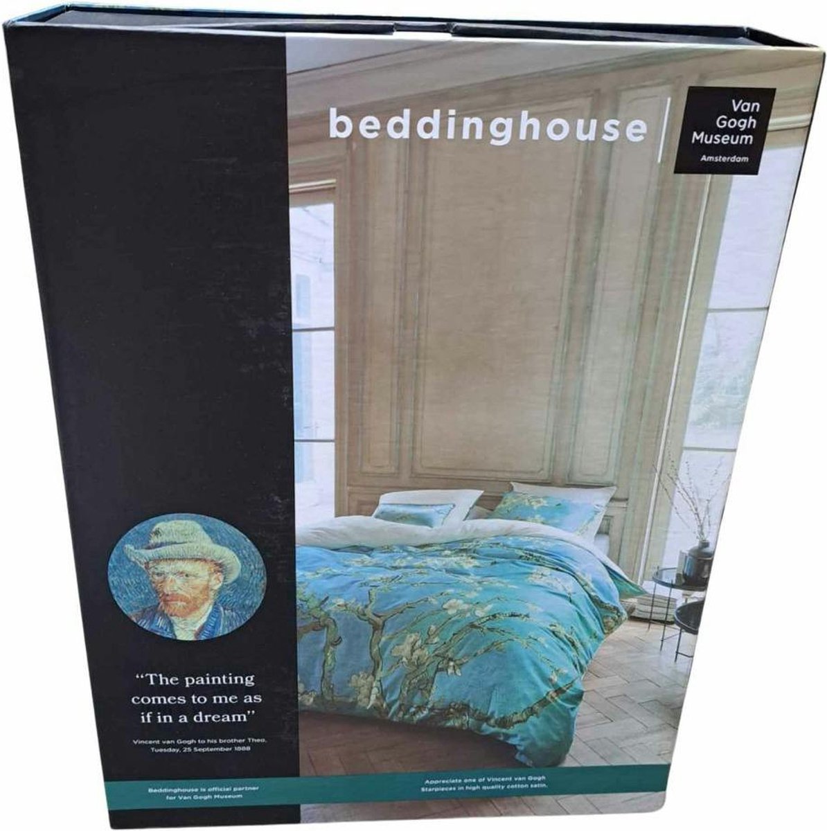 Beddinghouse Van Gogh Almond blossom katoensatijn 220TC dekbedovertrek