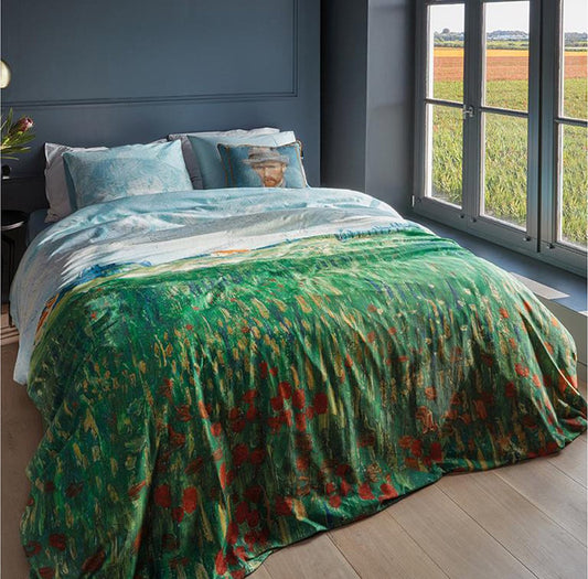 Beddinghouse Vincent Van Gogh Field Poppies Arles dekbedovertrek klaprozen 220TC