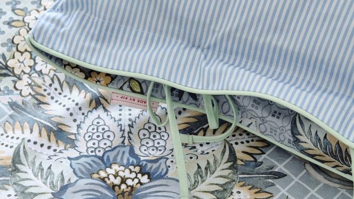Pip Studio Saluti Grandi Light Blue perkal 200TC dekbedovertrek inspiratie Italie