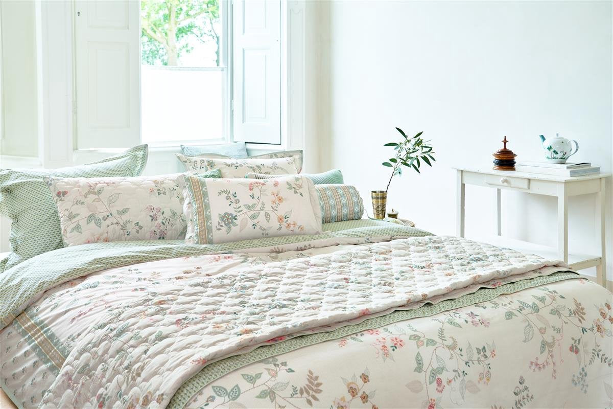 Pip Studio Kili flower White perkal 200TC dekbedovertrek