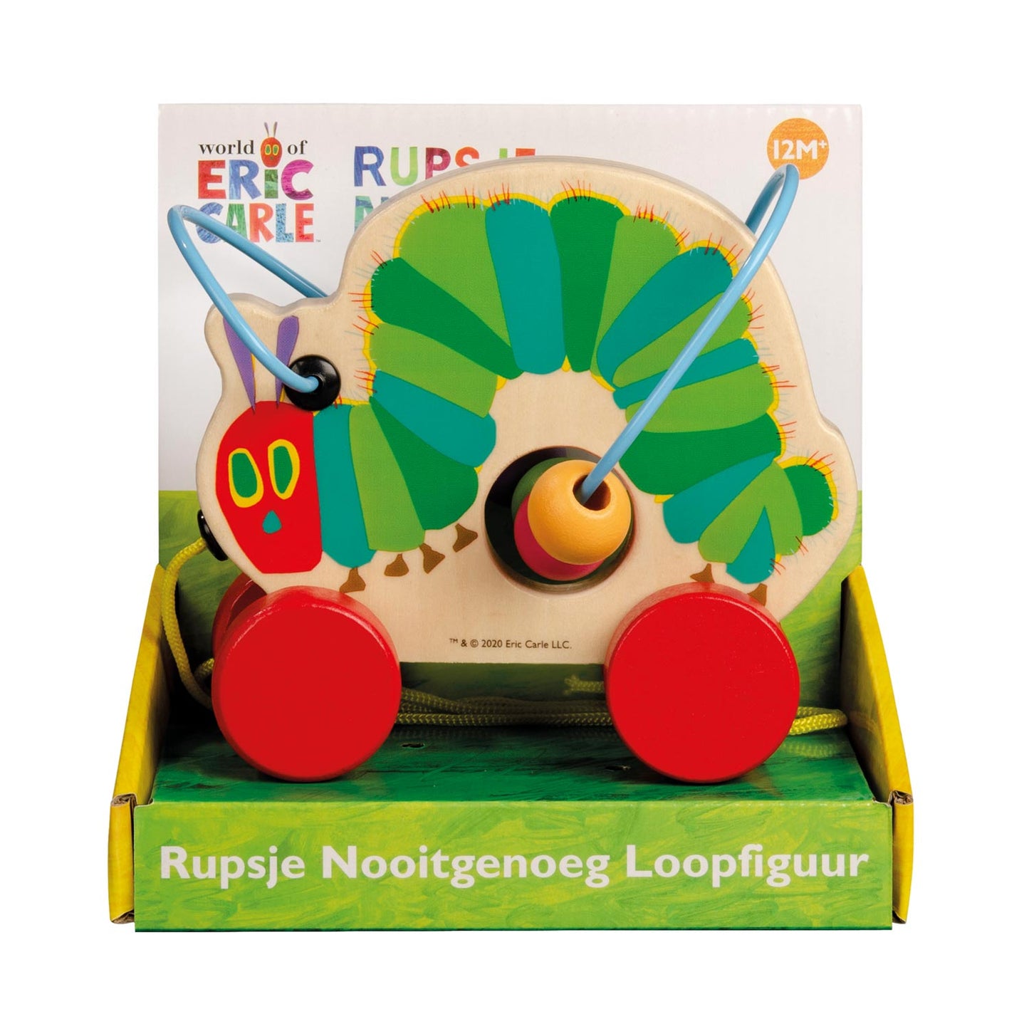 Eric Carle Rupsje Nooitgenoeg trekfiguur