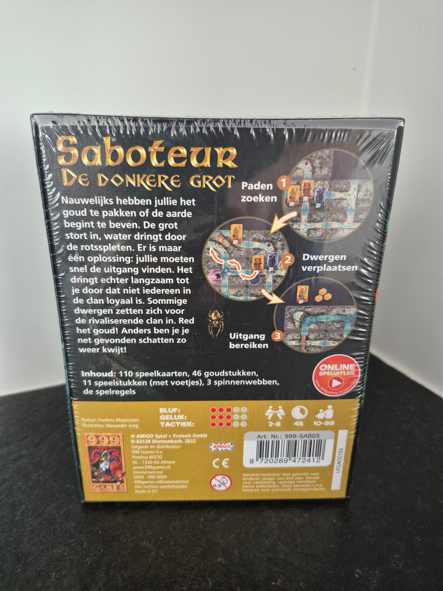 999 games saboteur de donkere grot