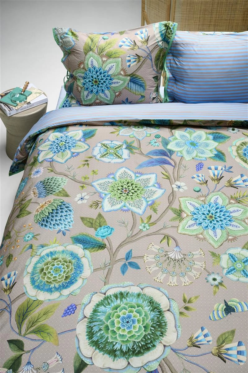 Pip Studio Viva La Vida Blue perkal 200TC dekbedovertrek