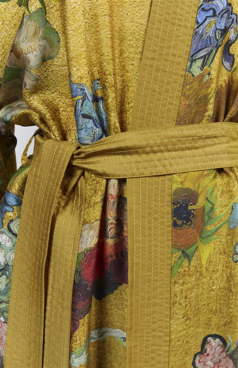 Beddinghouse Vincent van Gogh Partout des Fleurs Gold Kimono