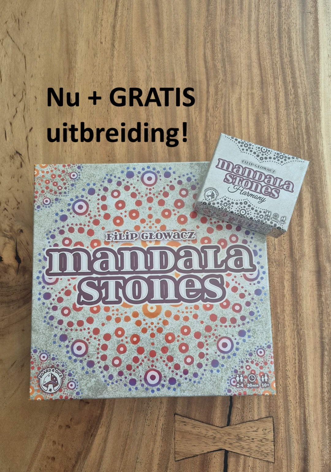 Mandala stones (ENG) met gratis uitbreiding!