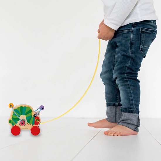 Eric Carle Rupsje Nooitgenoeg trekfiguur