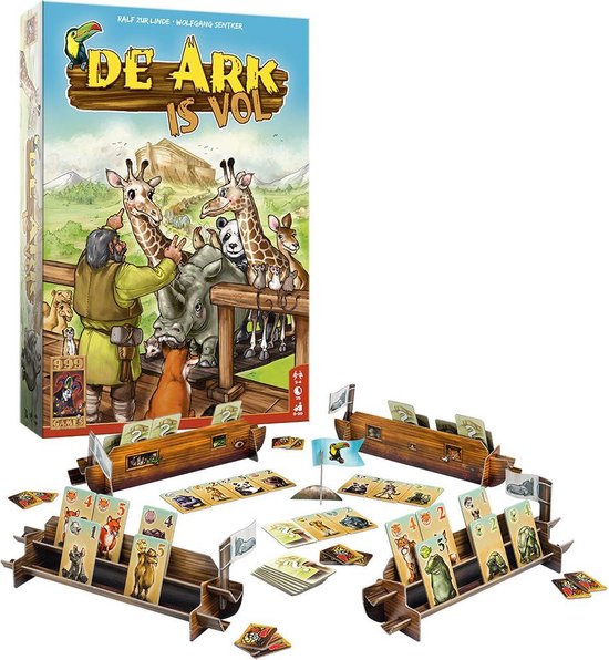 De Ark is vol 999 Games bordspel