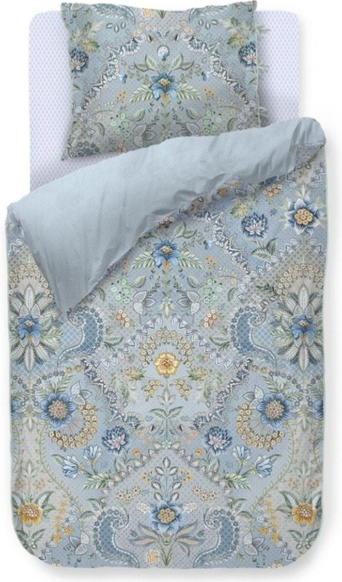 Pip Studio Saluti Grandi Light Blue perkal 200TC dekbedovertrek inspiratie Italie