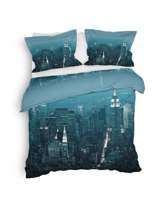 Heckett Lane Brasco katoensatijn 230TC dekbedovertrek New York city