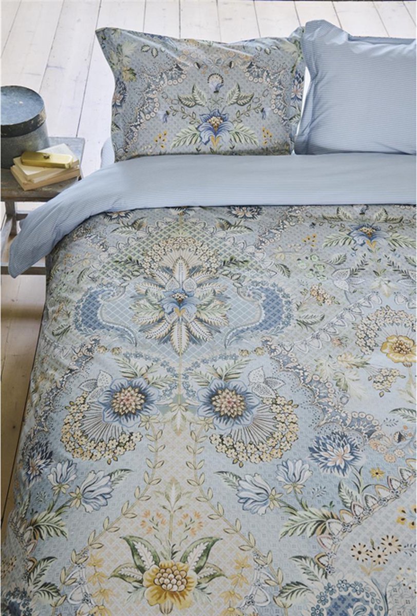 Pip Studio Saluti Grandi Light Blue perkal 200TC dekbedovertrek inspiratie Italie
