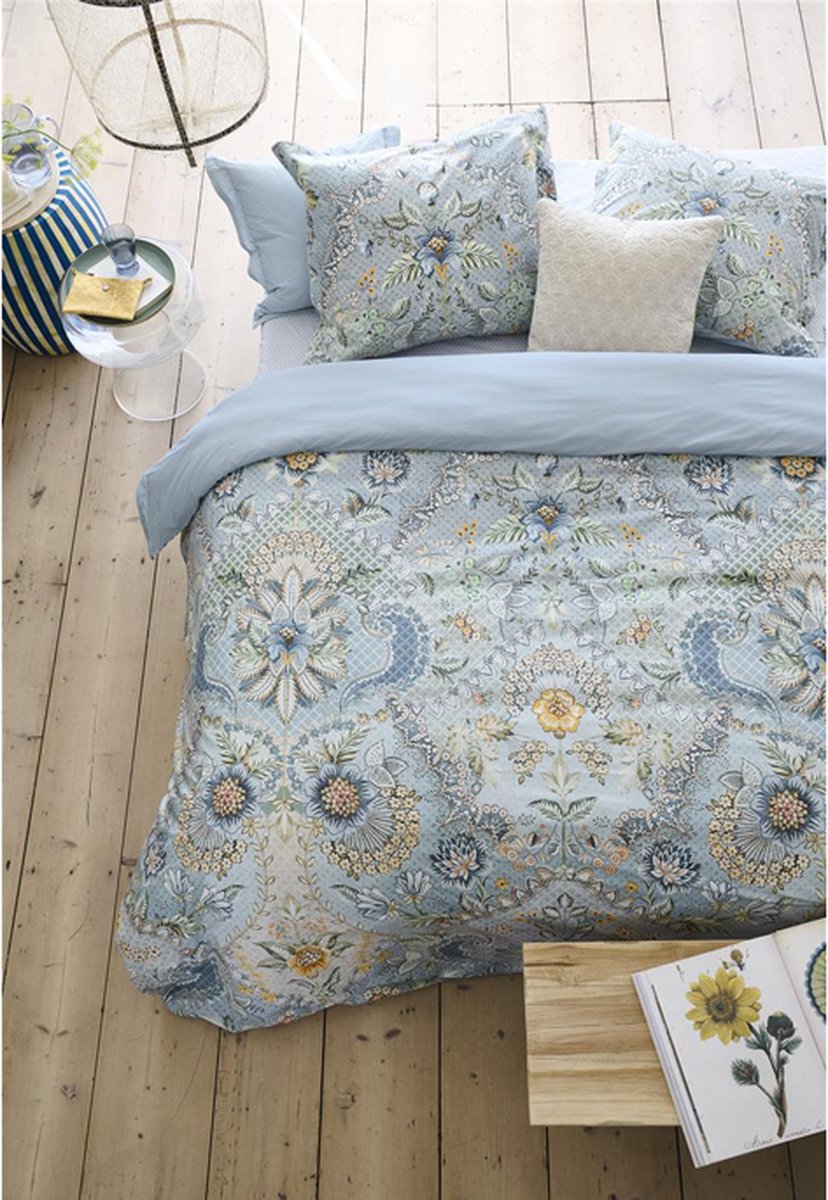 Pip Studio Saluti Grandi Light Blue perkal 200TC dekbedovertrek inspiratie Italie