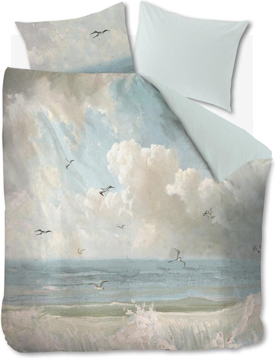 At Home by Beddinghouse Seaclouds Blue dekbedovertrek katoen