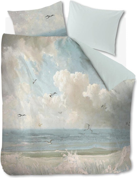 At Home by Beddinghouse Seaclouds Blue dekbedovertrek katoen