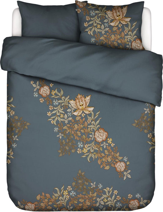Essenza Amelie Midnight Swim katoensatijn 215TC dekbedovertrek vintage