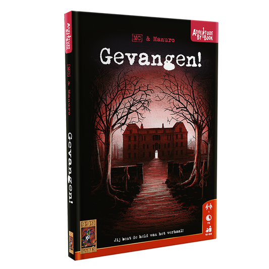Adventure by book: Gevangen! breinbrekers 999 games puzzel boek