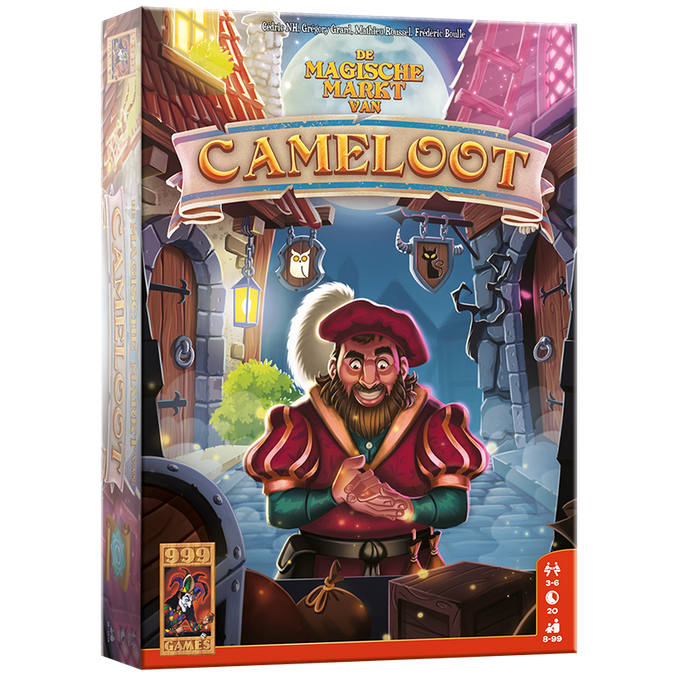 De Magische Markt van Cameloot - Kaartspel 999 games