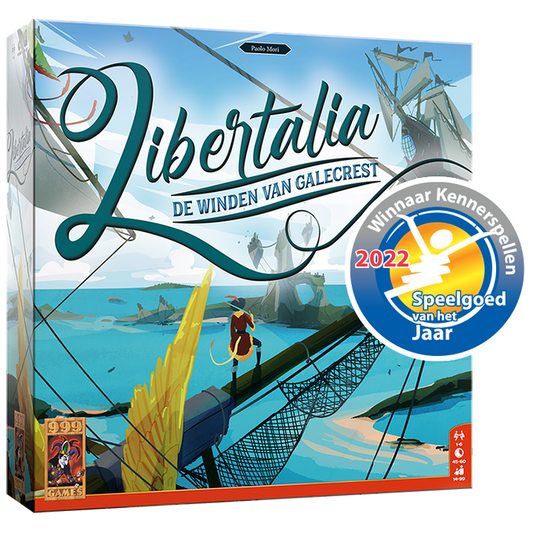 Libertalia; de winden van galecrest by 999 games, bordspel