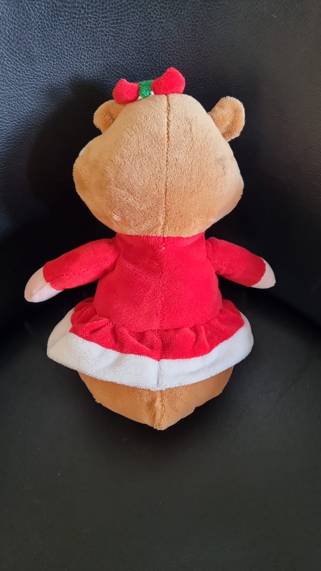 AH Hamster Albert Heijn knuffel Kerst meisje