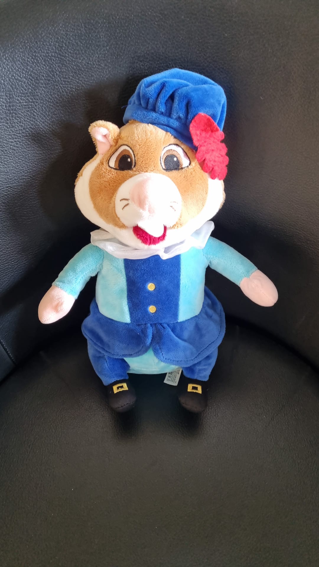 AH Hamster Albert Heijn knuffel Piet blauw