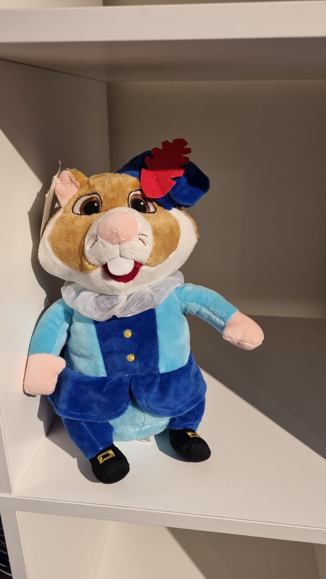 AH Hamster Albert Heijn knuffel Piet blauw