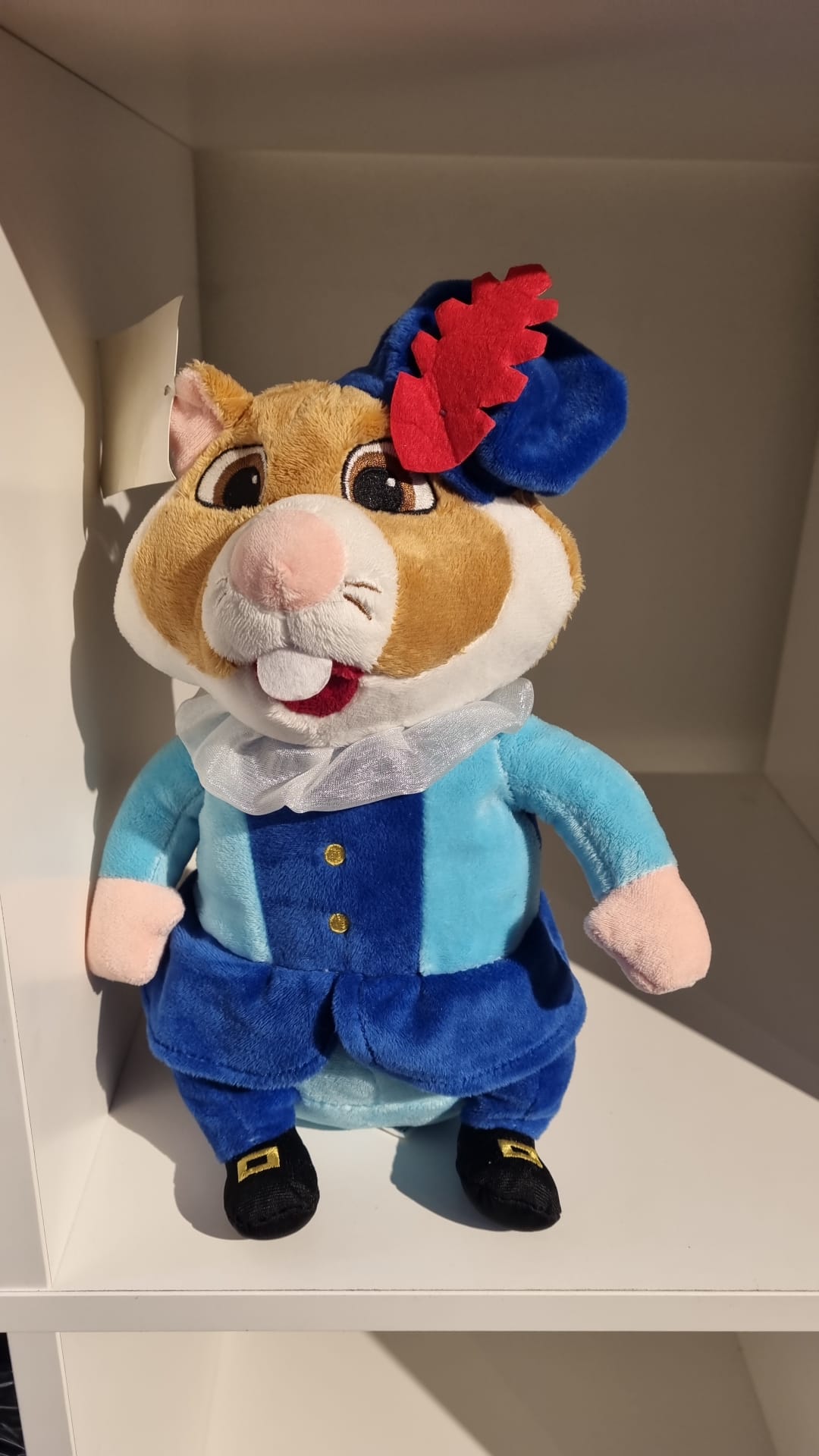 AH Hamster Albert Heijn knuffel Piet blauw