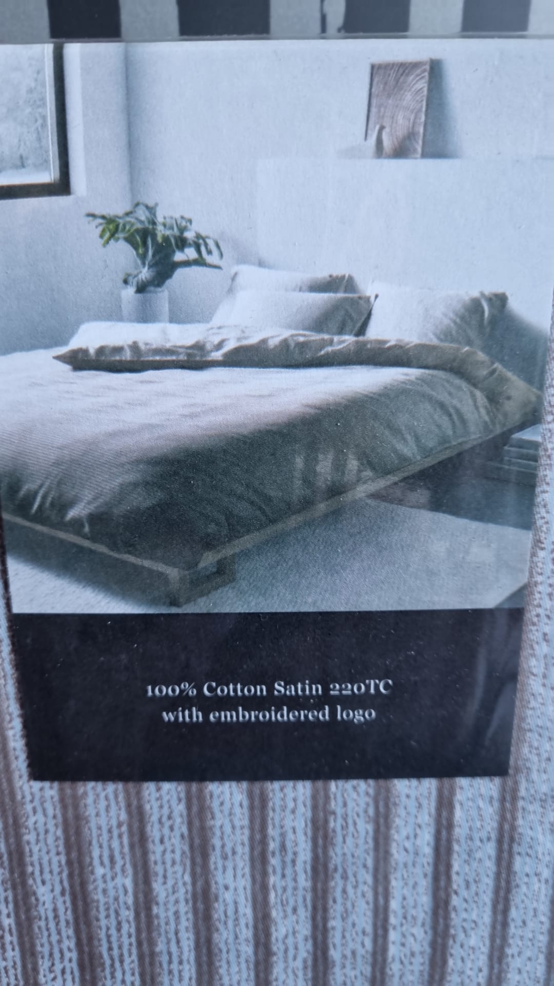 Marc O'Polo Lalani Earth Brown kussenslopen katoensatijn 220TC