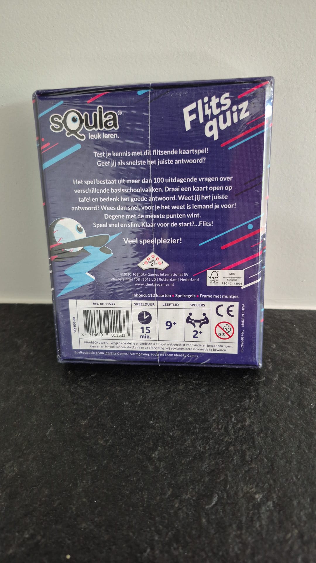 Squla, Leuk leren: Flits quiz groep 6-8