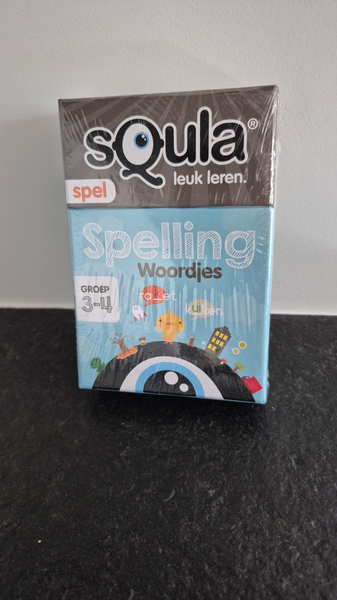 Squla leuk leren, Spel spelling woordjes groep 3-4