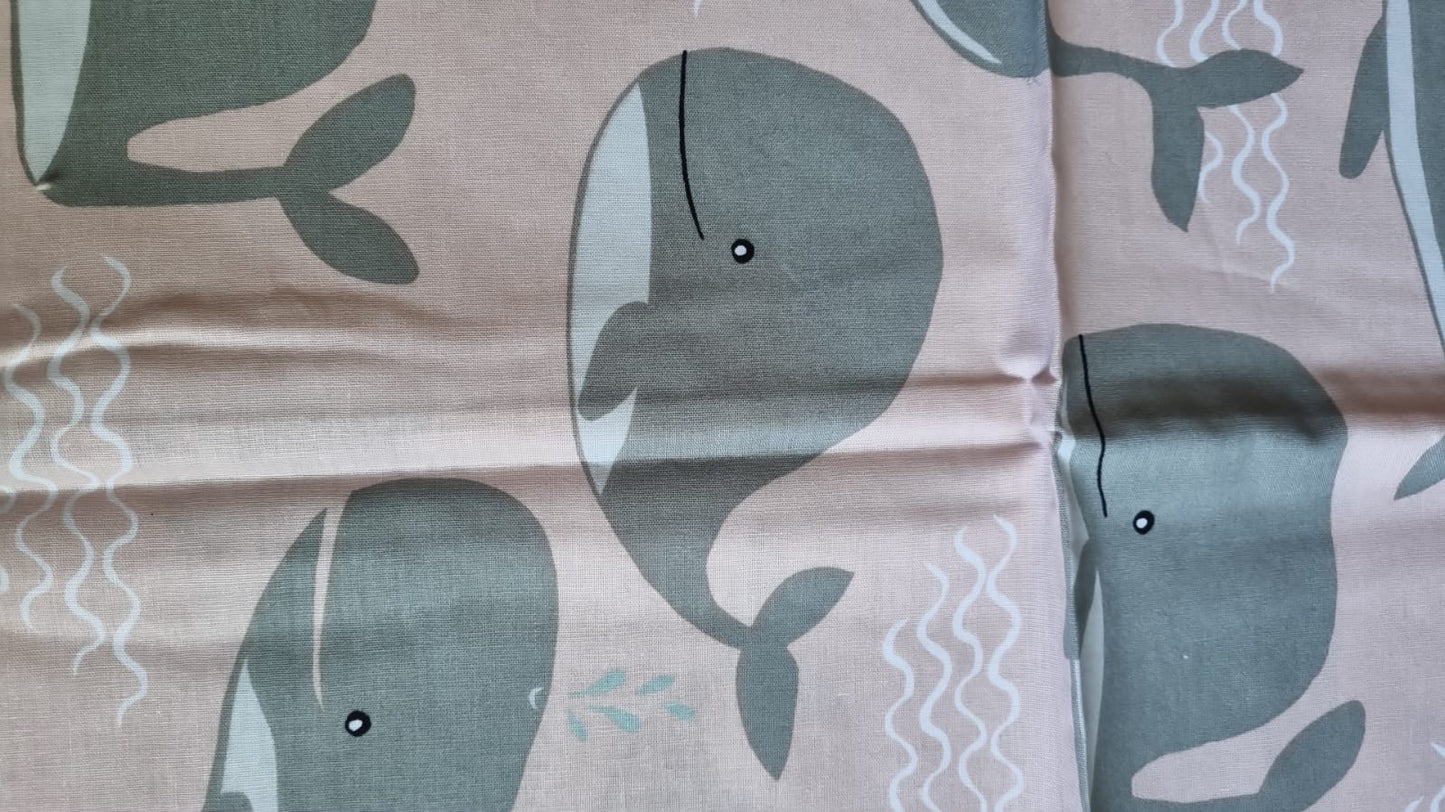 Covers & Co walvissen kussenslopen katoen