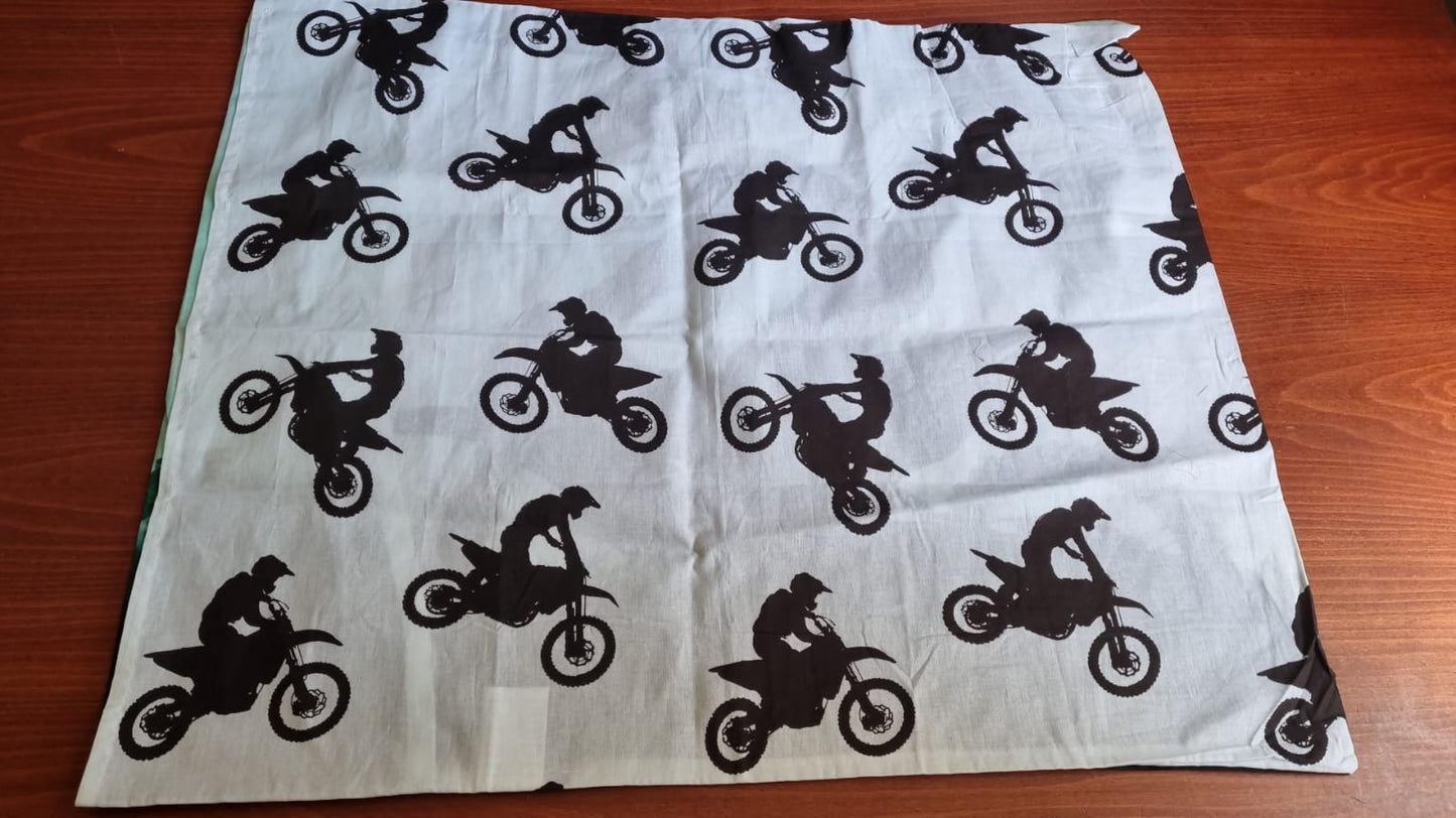 Covers & Co katoenen kussensloop Motocross