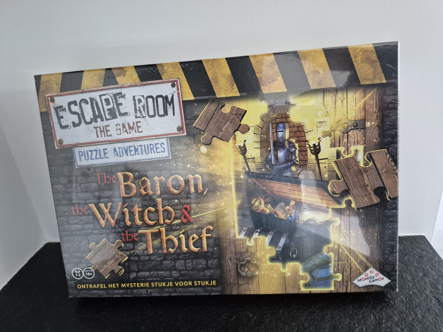 Escape Room The Game Puzzle Adventures (The Baron, The Witch & The Thief) - Breinbreker - Kruising tussen escape room en legpuzzel