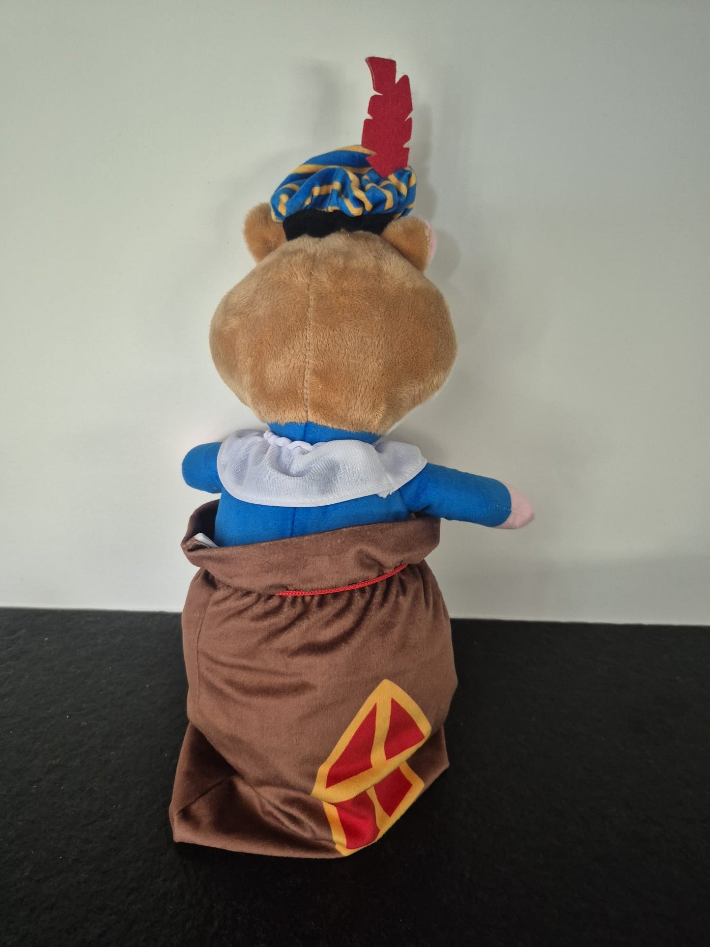 AH Hamster Albert Heijn knuffel Piet in zak