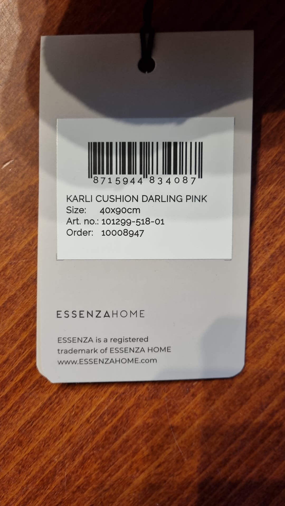 Essenza Karli Cushion Darling Pink 40x90cm sierkussen