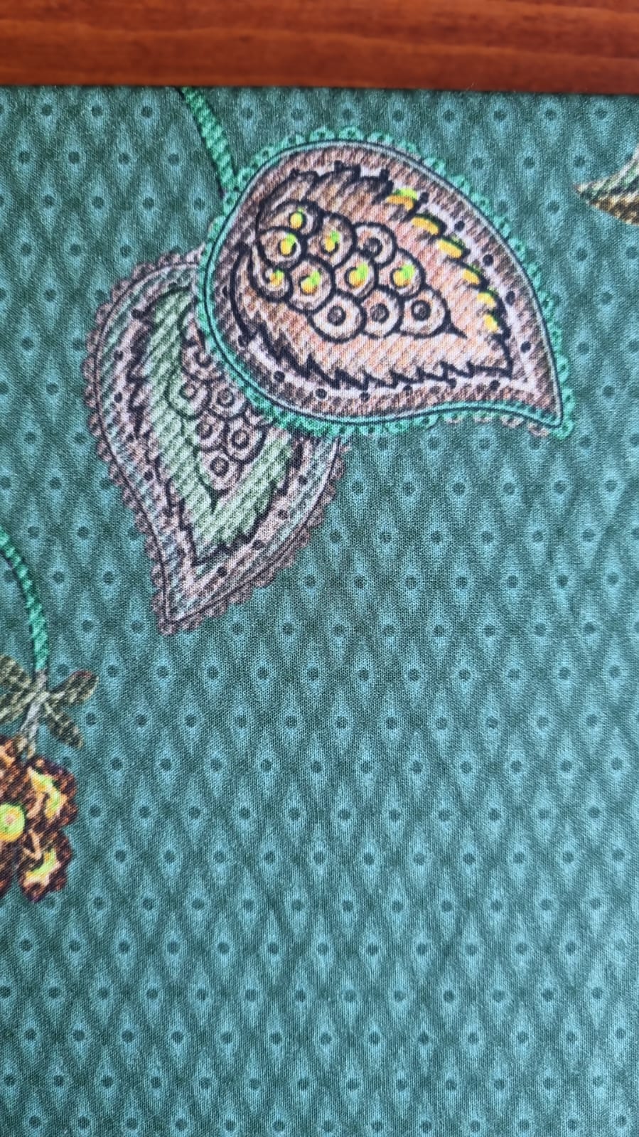 Pip Studio Cece Fiore Green (turquoise) percal 200TC dekbedovertrek