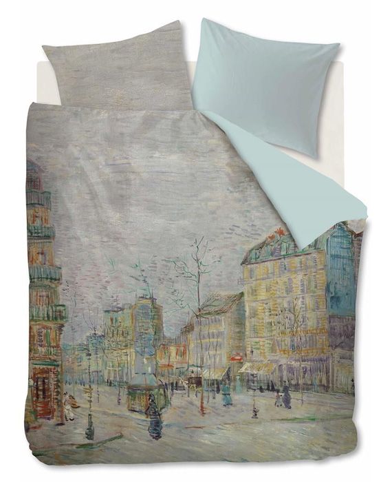 Beddinghouse Vincent Van Gogh Boulevard Clichy in Parijs Montmartre dekbedovertrek