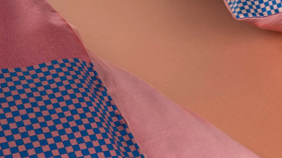 Essenza Femi Summer mauve katoensatijn 220TC dekbedovertrek
