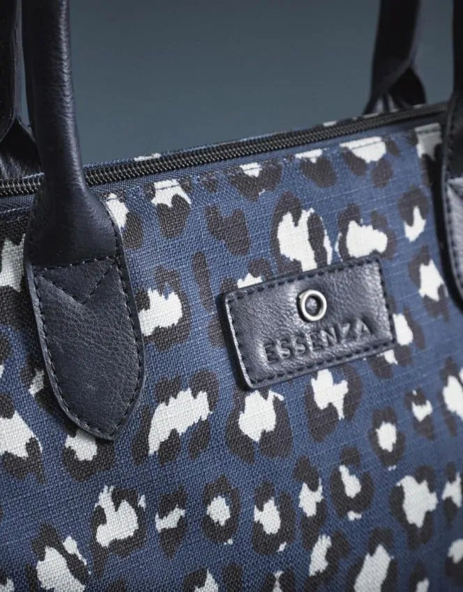 Essenza Jennah animal Carry all Bag Medium blue