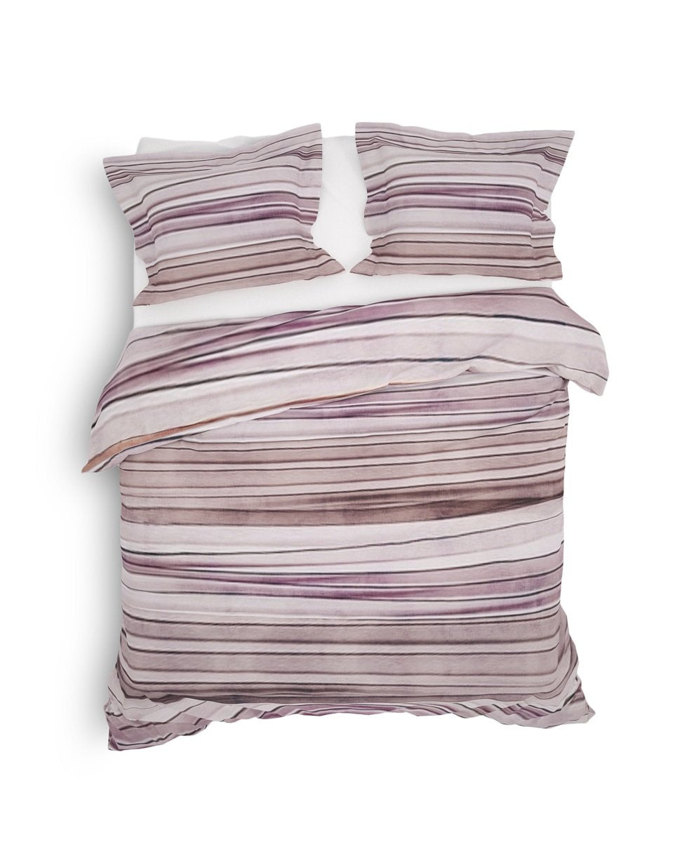 Housse de couette Heckett Lane Dorothy en sergé avec éventails