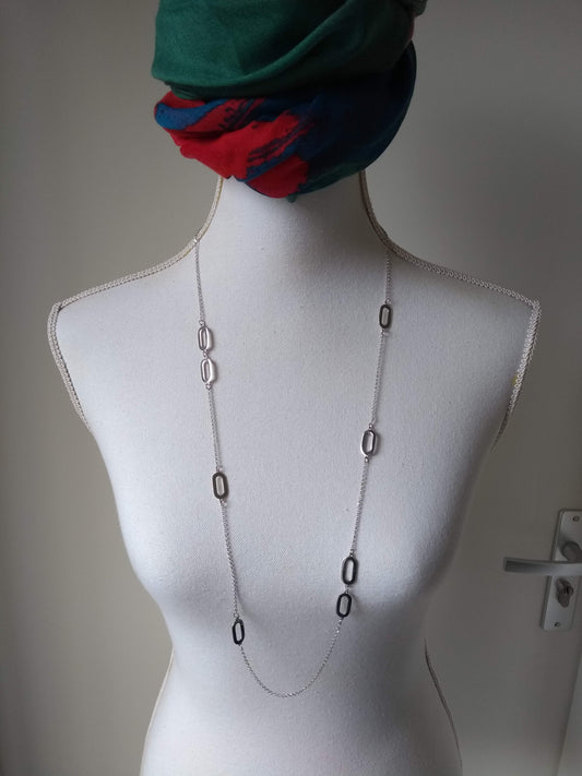 Mylene Promessa - Ensemble collier et bracelet - Blanc