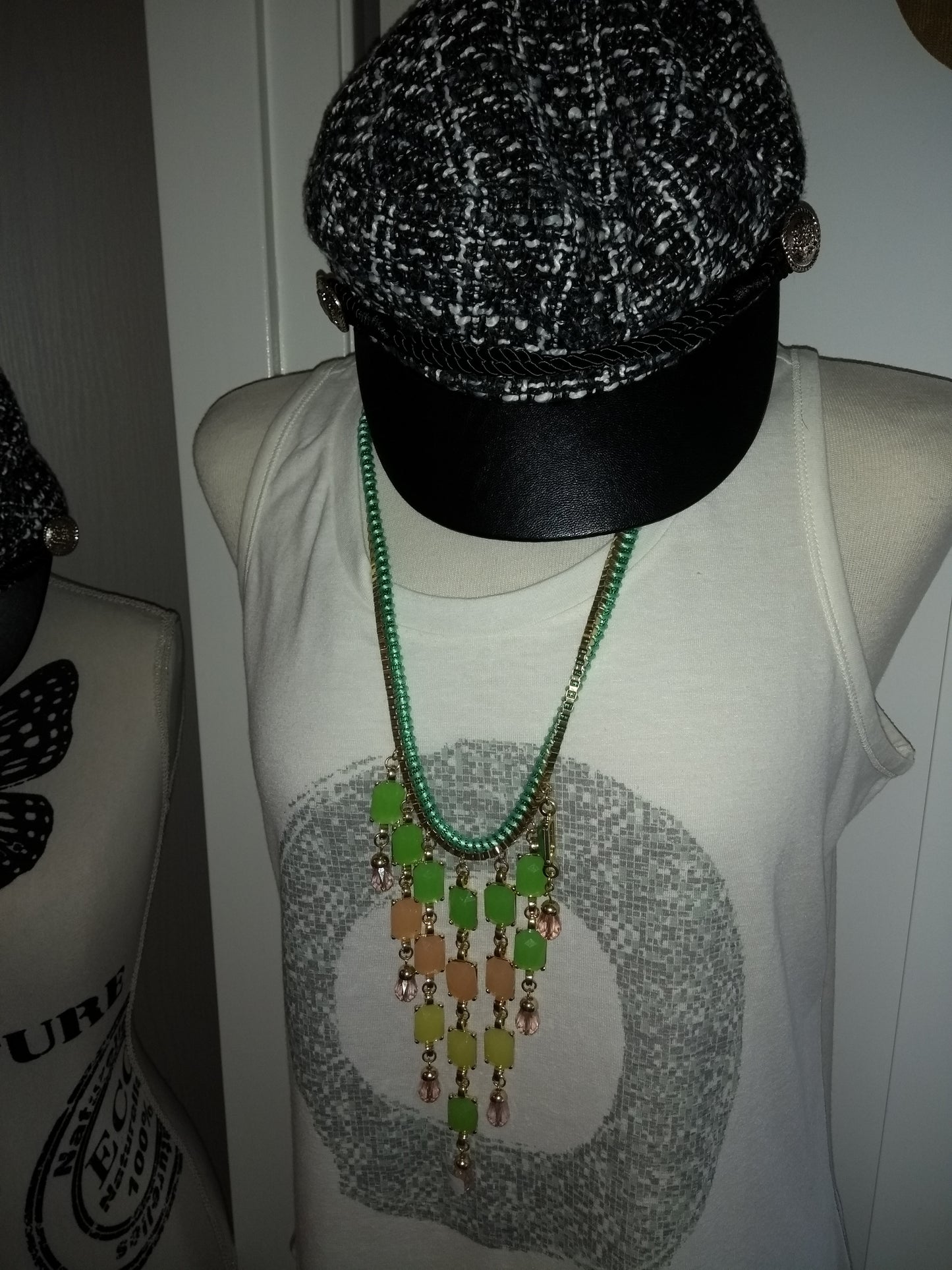 Ibiza stijl ketting, necklace