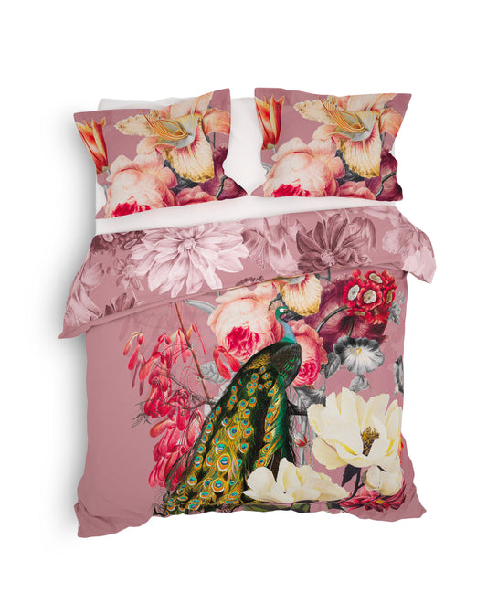 Housse de couette Heckett Lane Fonda en sergé paon, paon