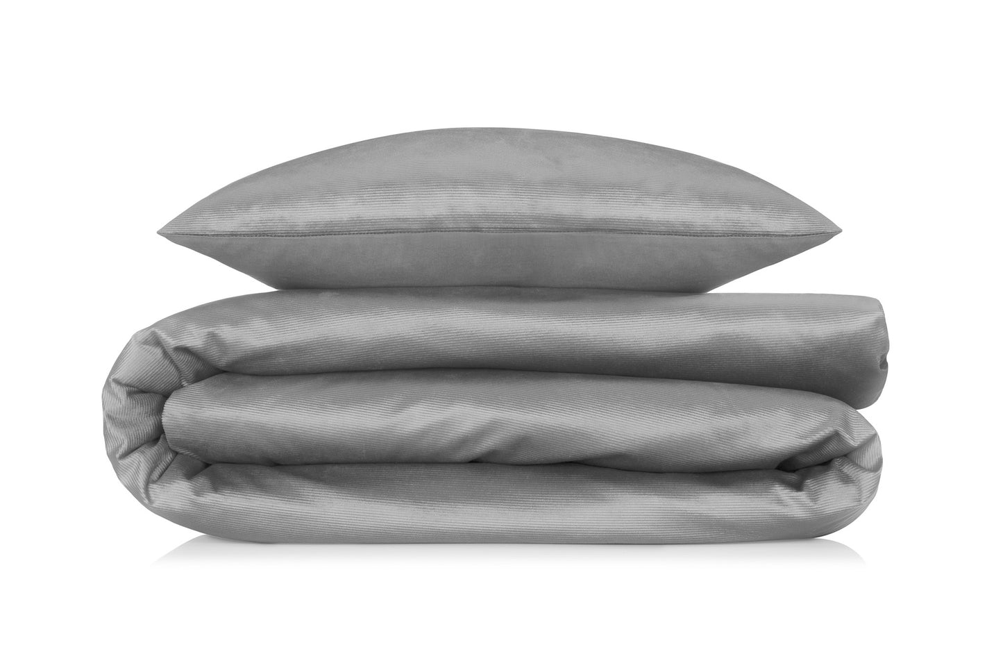 Zo!Home Velluto dekbedovertrek Lava grey