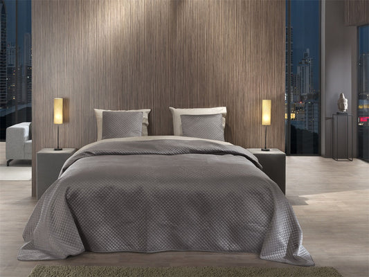 Yellow bedsprei Victoria Classic Anthracite
