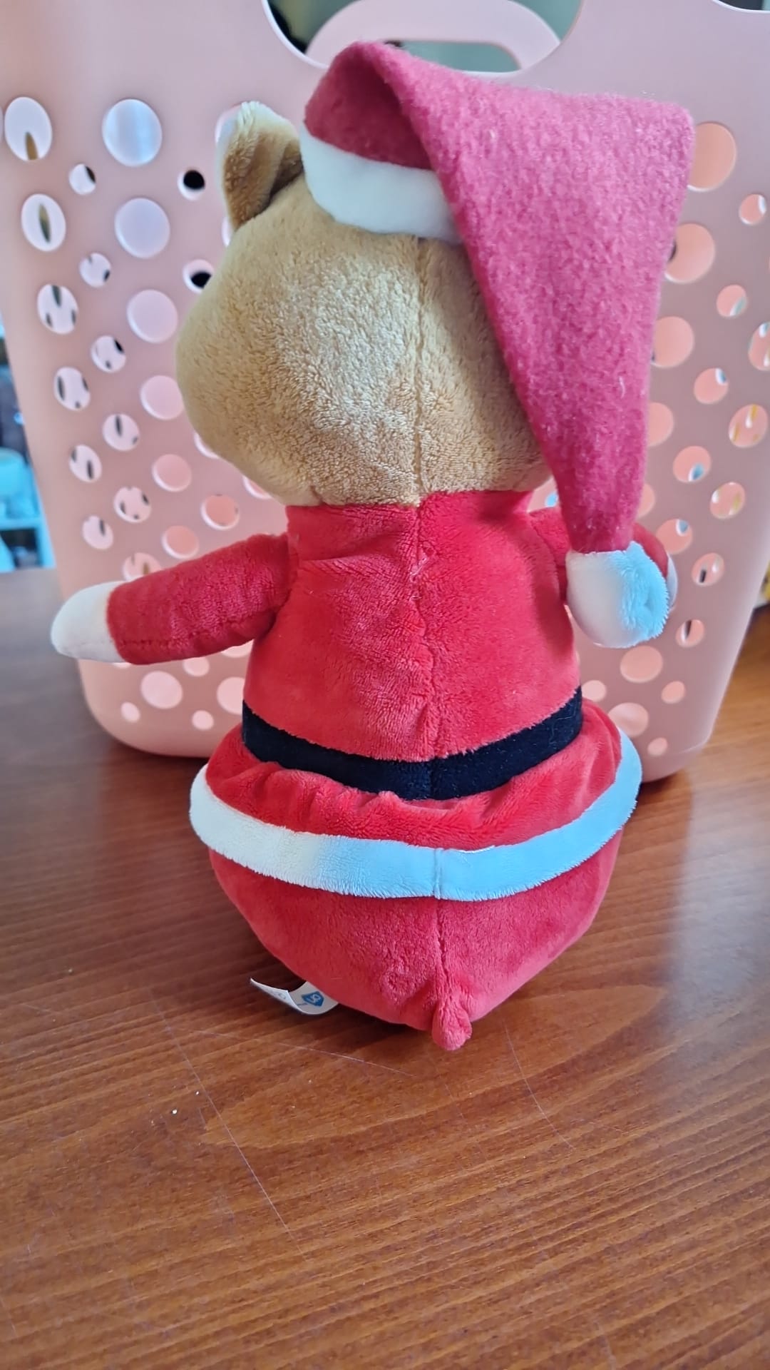 AH Hamster Albert Heijn knuffel Kerstman