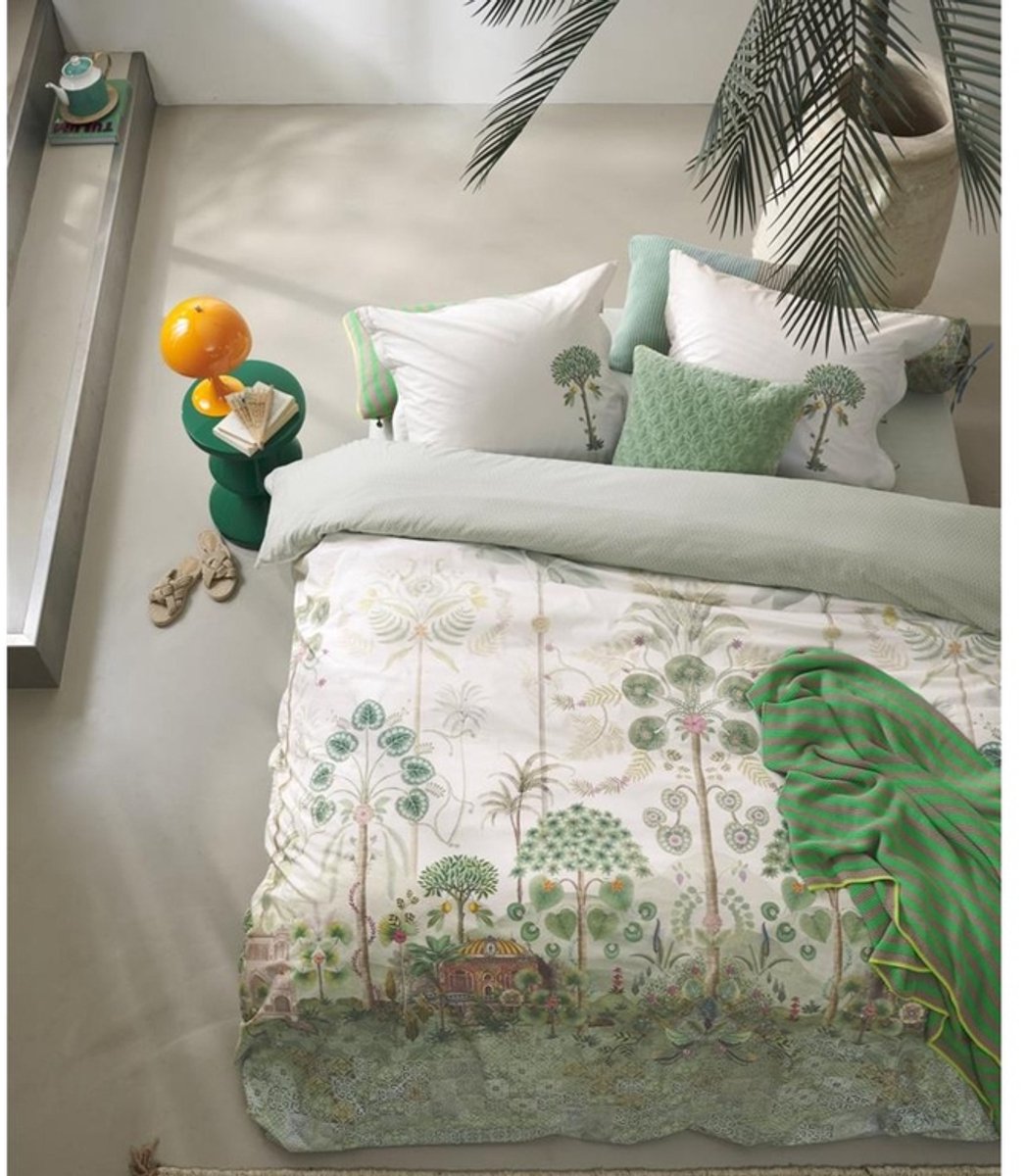 Pip Studio Panoramico Off-white perkal 200TC dekbedovertrek Sevilla