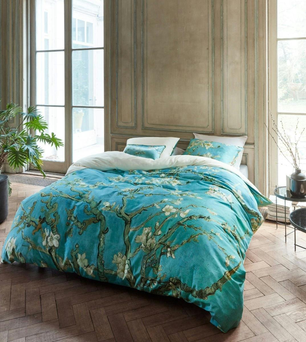Beddinghouse Van Gogh Almond blossom katoensatijn 220TC dekbedovertrek