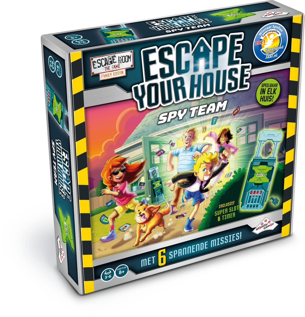 Escaperoom Escape your house spyteam (NL)