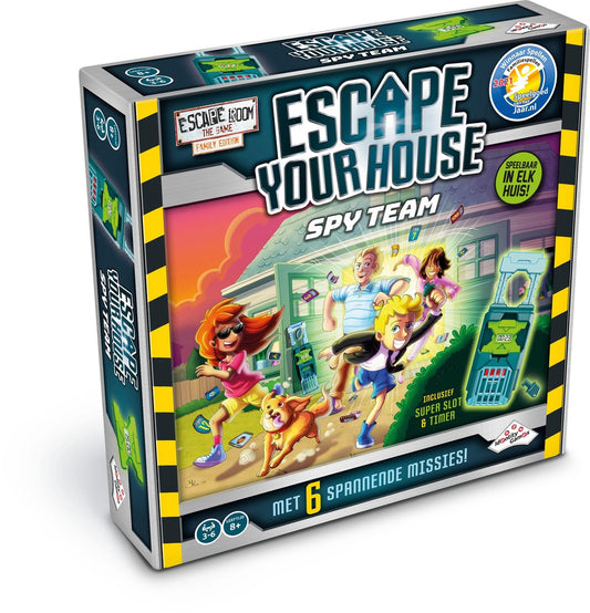 Escaperoom Escape your house spyteam (NL)