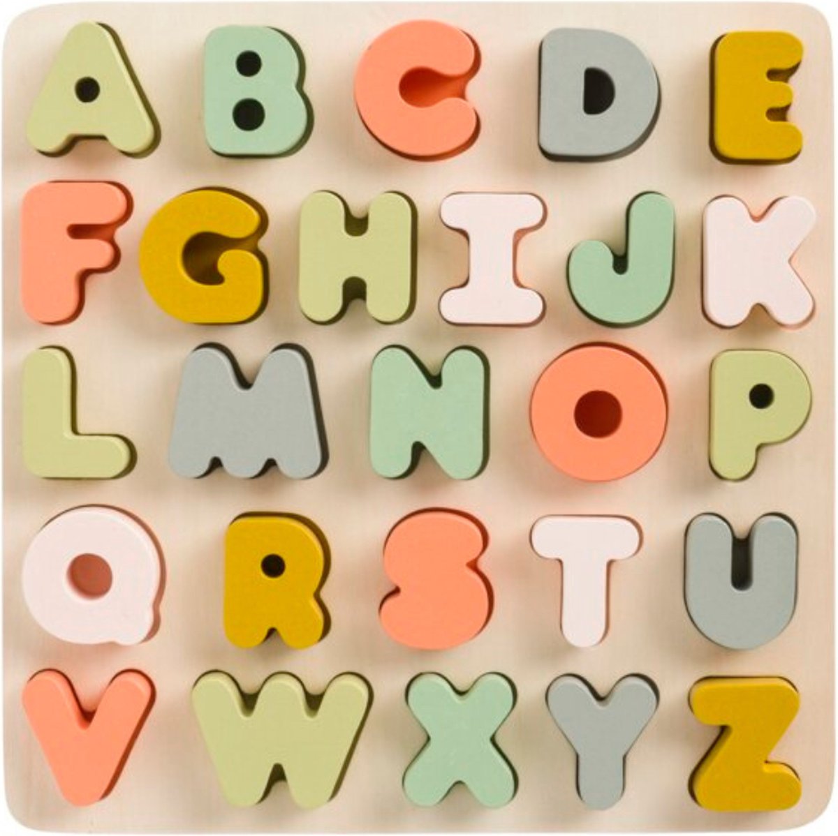 playing kids houten puzzel ABC alfabet puzzel kinderen