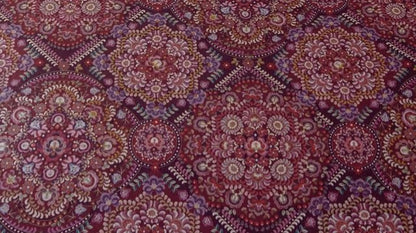 Pip Studio Il Mosaico Dark Red twill katoen 188TC dekbedovertrek